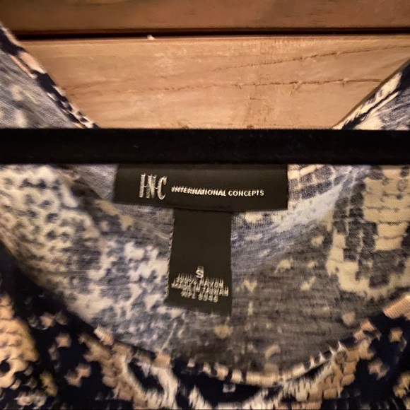 INC International Concepts(S) Bare Shoulder Blouse - Picture 7 of 11